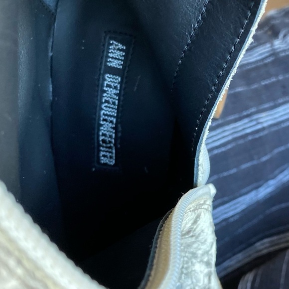 Ann Demeulemeester Snakeskin Leather 36.5 Made in Italy  Over the Knee Boots - Picture 8 of 11